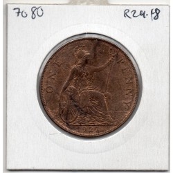 Grande Bretagne Penny 1927 Sup+, KM 826 pièce de monnaie