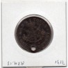 Haut Canada1/2 penny bank Token 1857 TTB Trou, KM TN2 pièce de monnaie