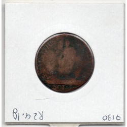 Italie Sardaigne 5 Soldi 1794 B+, KM 91 pièce de monnaie