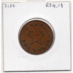 Ghana 1 penny 1958 TTB, KM 2 pièce de monnaie