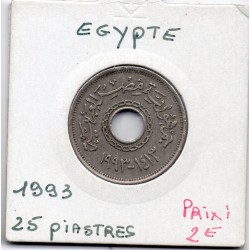 Egypte 25 piastres 1413 AH...