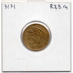 Uruguay 5 Pesos 1969 Sup, KM 53 pièce de monnaie