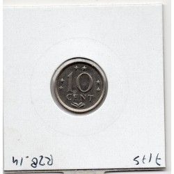 Antilles Neerlandaise 10 cents 1970 Spl, KM 10 pièce de monnaie