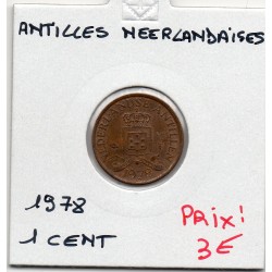 Antilles Neerlandaise 1 cent 1978 Sup, KM 8 pièce de monnaie