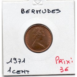 Bermudes 1 cent 1971 Sup, KM 15 pièce de monnaie