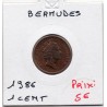 Bermudes 1 cent 1986 Sup, KM 44 pièce de monnaie