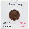 Bermudes 1 cent 1973 Sup, KM 15 pièce de monnaie