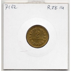 El Salvador 2 centavos 1974 Spl, KM 147 pièce de monnaie