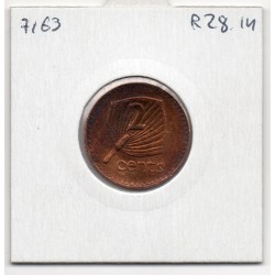 Fidji 2 cents 1987 Spl, KM 50 pièce de monnaie