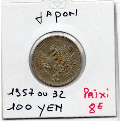 Japon 100 yen Showa an 32 1957 TTB, KM Y77 pièce de monnaie