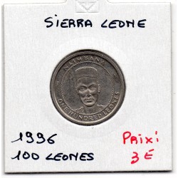 Sierra Leone 100 leones 1996 Spl, KM 46 pièce de monnaie