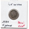 ile de Man 5 pence 1993 Spl, KM 209.2 pièce de monnaie