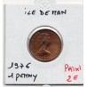 ile de Man 1 penny 1976 Spl, KM 33 pièce de monnaie