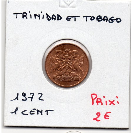 Trinité et Tobago 1 cent 1973 Spl, KM 1 pièce de monnaie