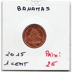 Bahamas 1 cent 2015 Spl, KM...