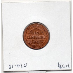 Panama 1 centesimo 1983 Spl, KM 22 pièce de monnaie