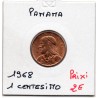 Panama 1 centesimo 1968 Spl, KM 22 pièce de monnaie