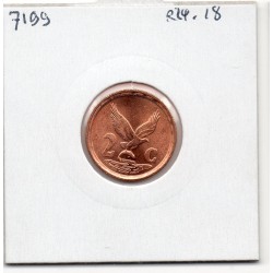 Afrique du sud 2 cents 1997 Spl KM 159 pièce de monnaie