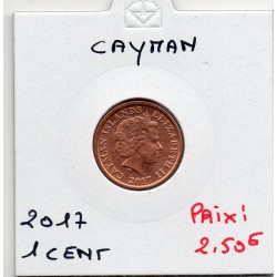 Cayman 1 cent 2017 Spl, KM 131 pièce de monnaie