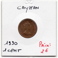 Cayman 1 cent 1990 Sup, KM 87 pièce de monnaie