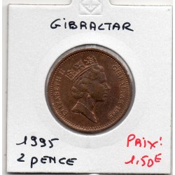 Gibraltar 2 pence 1995 Sup, KM 21 pièce de monnaie