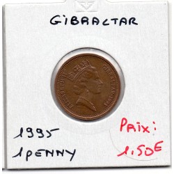 Gibraltar 1 penny 1995 Sup, KM 20 pièce de monnaie