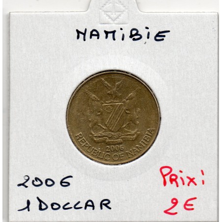 Namibie 1 dollar 2006 Sup, KM 4 pièce de monnaie