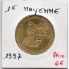 1 Euro de La Mayenne 1997 piece de monnaie € des villes