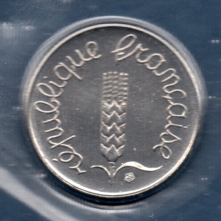 1 centime Epi 1975 Rebord FDC, France pièce de monnaie