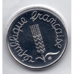 1 centime Epi 1977 Rebord FDC, France pièce de monnaie