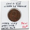 Liard de France 1655 D Vimy TTB Louis XIV pièce de monnaie royale