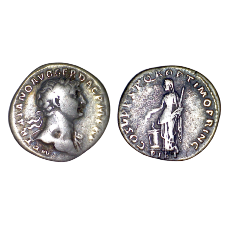 Denier de Trajan (107) RIC 104 sear - atelier Rome