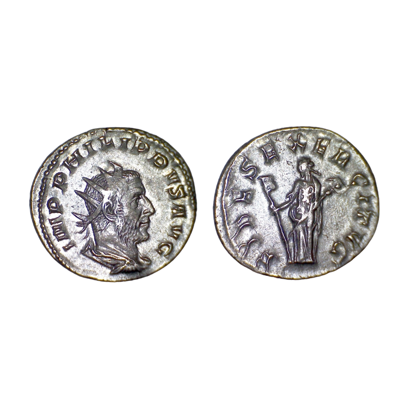 Antoninien de Philippe 1er (249), RIC 61 sear 8929 atelier Rome