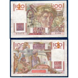 100 Francs Jeune Paysan TB+ 21.11.1946 Billet de la banque de France
