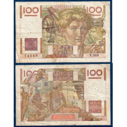 100 Francs Jeune Paysan B 17.2.1949 Billet de la banque de France