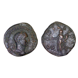 Sesterce Trajan Dece (251) Ric 116a sear 9403 atelier Rome