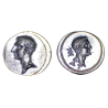 Faux de Becker Royaume du Bosphore Auguste et Agrippa début 19eme