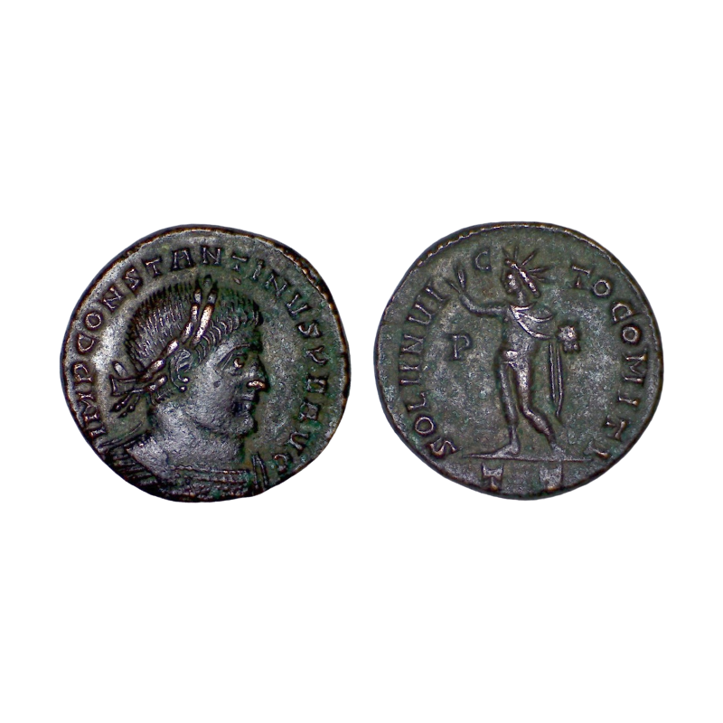 AE3 Constantin 1er (317-318), RIC 67 sear 16091 atelier Ticinum