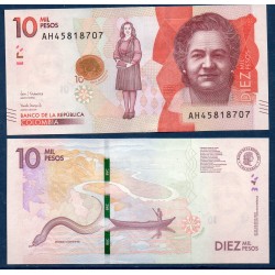 Colombie Pick N°460e, Billet de banque de 10000 Pesos 2019