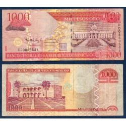 Republique Dominicaine Pick N°180c, TB Billet de banque de 1000 Pesos 2010