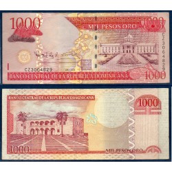 Republique Dominicaine Pick N°180b, TTB Billet de banque de 1000 Pesos 2009