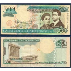 Republique Dominicaine Pick N°179c, Spl Billet de banque de 200 Pesos 2010