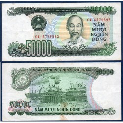 Viet-Nam Nord Pick N°116a, TTB Billet de banque de 50000 dong 1994