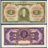 Colombie Pick N°390d, TTB+ Billet de banque de 2 Pesos oro 1955