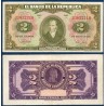 Colombie Pick N°390d, TTB+ Billet de banque de 2 Pesos oro 1955