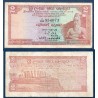 Sri Lanka Pick N°72Ab, TB Billet de banque de 2 Rupees 1977