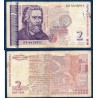 Bulgarie Pick N°115a, TB ecr Billet de banque de 2 Leva 1999