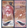 Barbade Pick N°82, Neuf Billet de banque de 10 dollars 2022