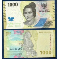 Indonésie Pick N°162a, Neuf Billet de banque de 1000 Rupiah 2022