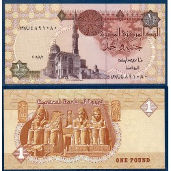 Egypte Pick N°50k, Billet de banque de 1 Pound 2006